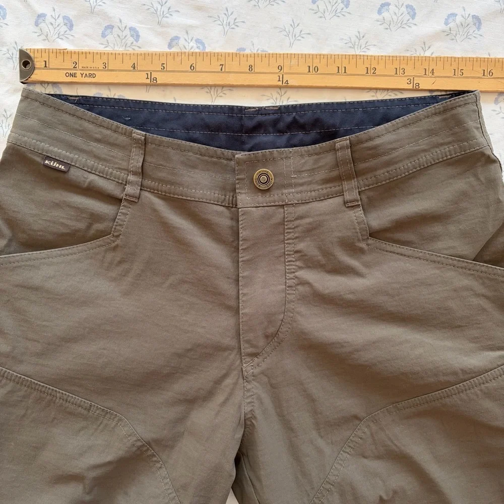 Kuhl Outdoor Hiking Pants Men’s Olive Brown 32 x 30 - Picture 10 of 14